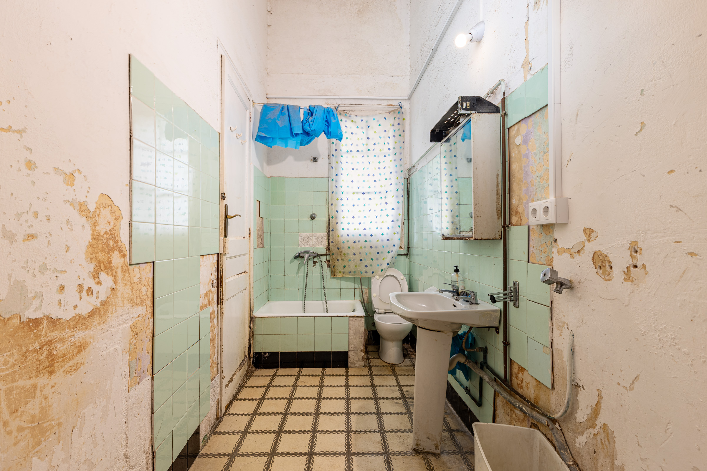 Antes de Baño · Reforma visual