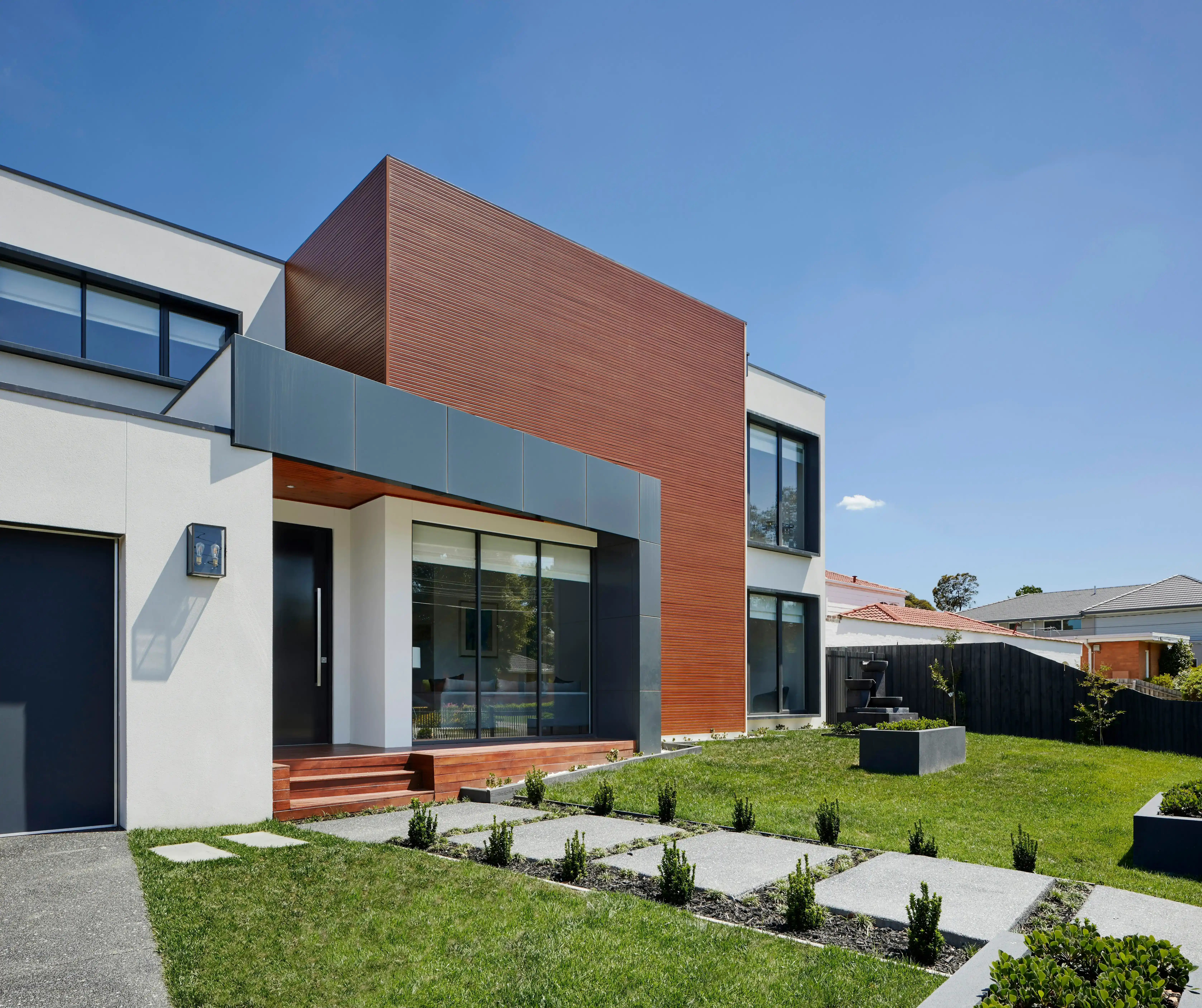 Fotografía inmobiliaria de vivienda unifamiliar moderna en Barcelona