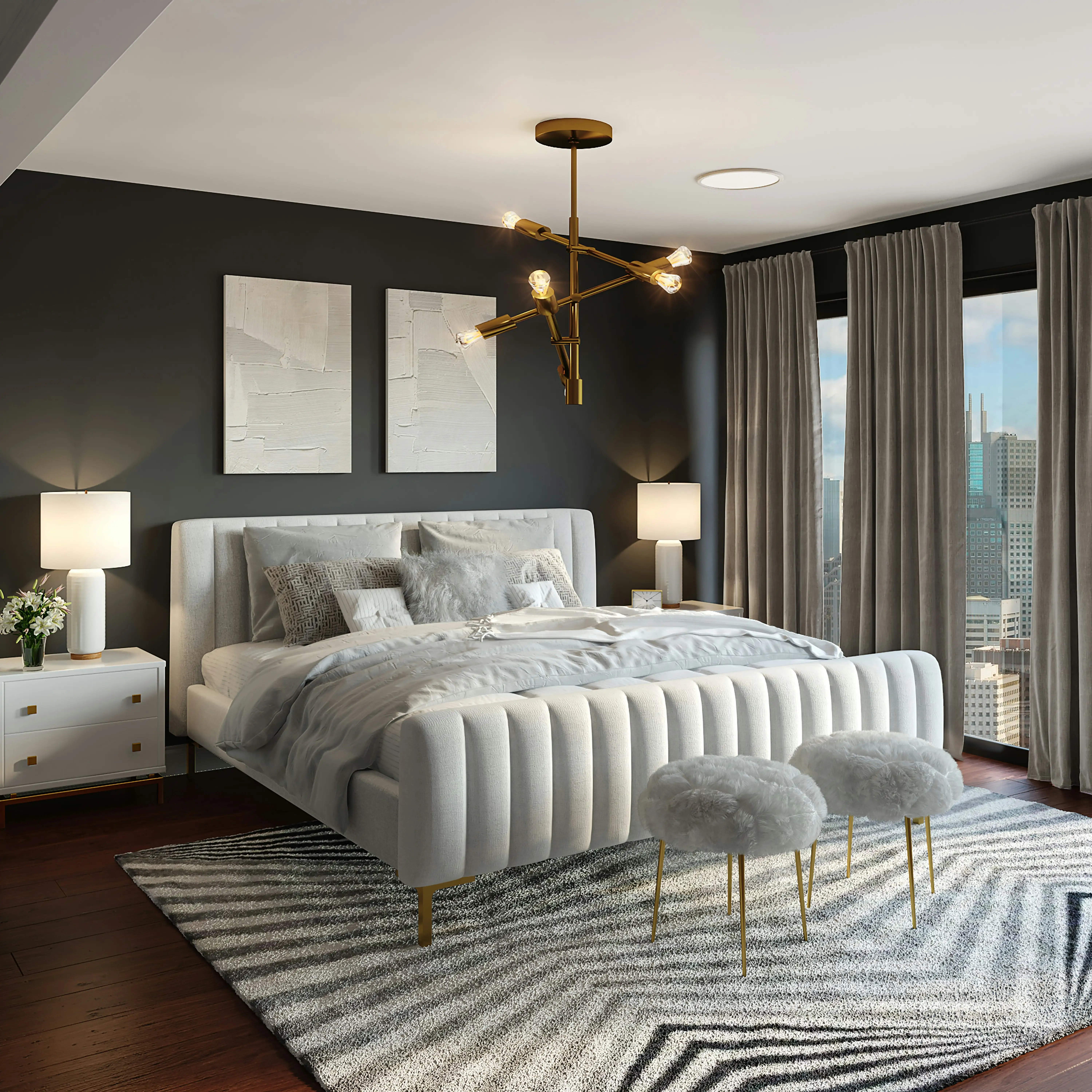 Home staging profesional en dúplex de Poblenou Barcelona